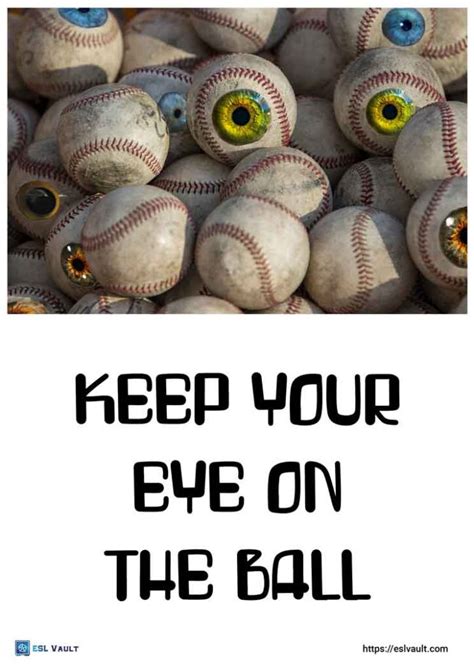 Keep Your Eye On The Ball Esl Vault