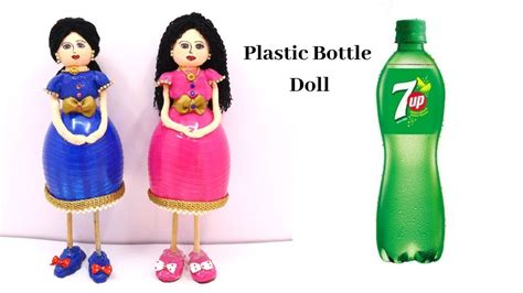 Diy Handmade Showpiece Plastic Bottle Craft Doll Making Easy Home