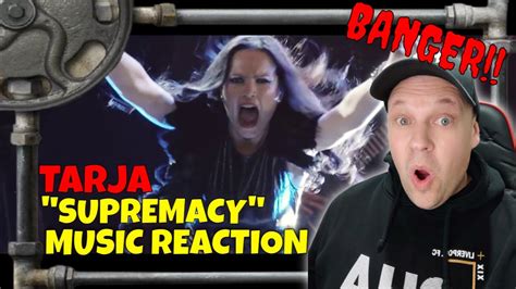 Tarja Turunen Nightwish Supremacy Muse Cover Reaction Uk Reactor Youtube
