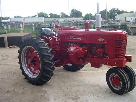 1955 Farmall 400 With An Optional Electrall Used To Generate