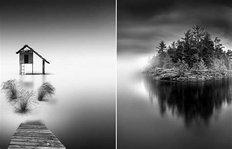 Minimalist Long Exposure Black And White Photography Fubiz Media