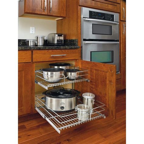 Rev A Shelf 19 In H X 2075 In W X 22 In D Base Cabinet Pull Out
