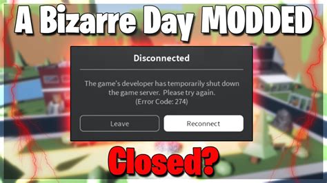 A Bizarre Day Modded Closed Youtube