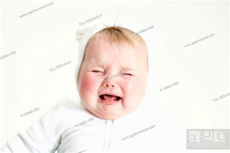 Baby Girl Crying Stock Photo Picture And Royalty Free Image Pic Cul