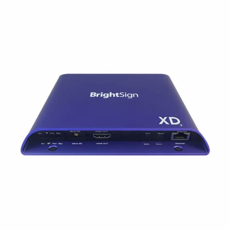 Brightsign Xd 3 Series Nsh Digital Signage