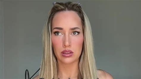 Paige Spiranac Puts On Busty Display In Low Cut Top As She Mocks Her Sexual Content In Hilarious