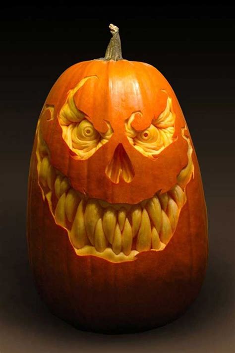 50 Creative Mind Blowing Halloween Pumpkins Smashcave Calabazas De