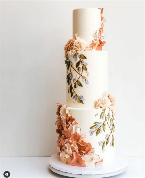 Delicious Fall Wedding Cakes The Glossychic