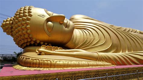 Free Download Hd Wallpaper Hatyai Sleeping Buddha Statue Religion