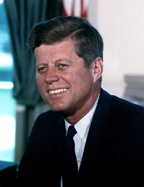 Filejohn F Kennedy White House Color Photo Portrait