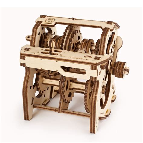 Ugears Stem Lab Gearbox Educational Mechanical Model Kit