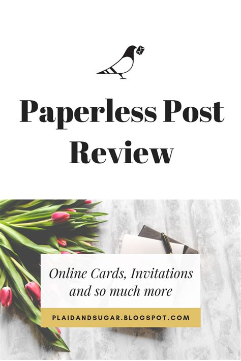 Paperless Post Review — Plaid And Sugar