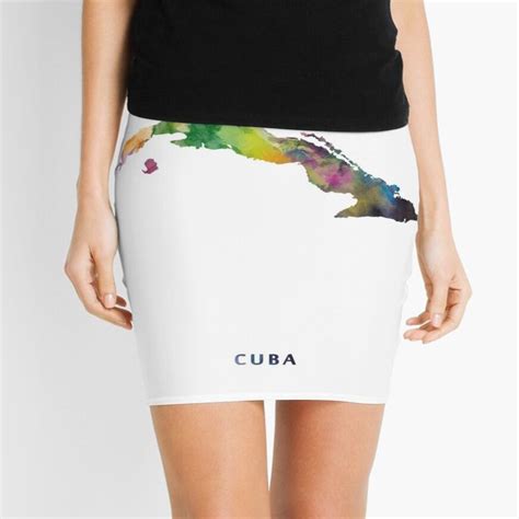 Cuba Mini Skirt By Monnprint Redbubble Skirts For Sale Mini Skirts