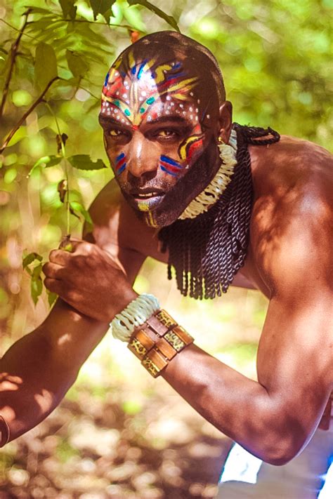 Hot Shots Tribal African Make Up Shoot Entitled ‘my