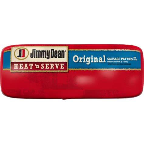 jimmy dean® heat n serve original pork sausage frozen breakfast patties 26 ct 23 9 oz city