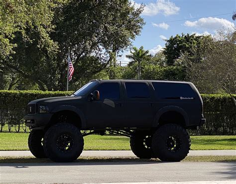 Lifted 2004 Ford Excursion Monster Truck On 49 Super Swampers
