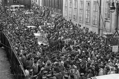 Exodus Of East German Refugees In Prague Through Prague To Freedom Tomki N Mec Photoarchive