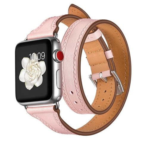 Apple Watch Hermes Skinny Leather Band Dopewatchbands 38mm Apple