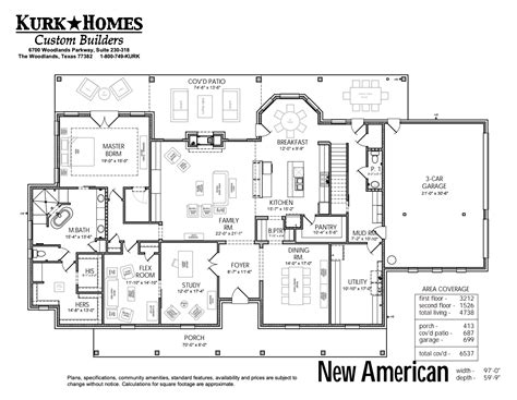 American House Plan Home Design Ideas