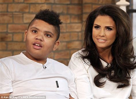 katie price says she would have aborted harvey if she knew he would be born blind daily mail