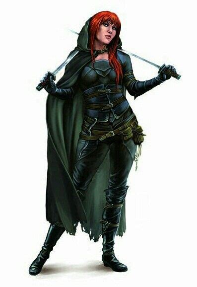 Female Rogue Pathfinder Pfrpg Dnd Dandd D20 Fantasy Female Character Concept Fantasy Character