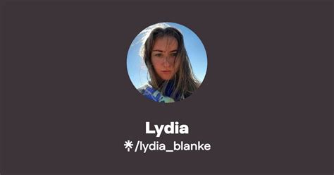 Lydia Instagram Tiktok Linktree