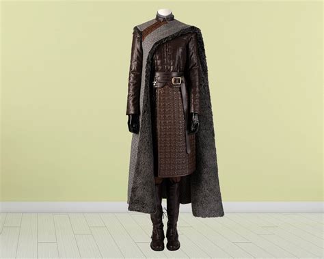 Arya Stark Costume Cosplay Suit Game Of Thrones Season 8 Women Etsy