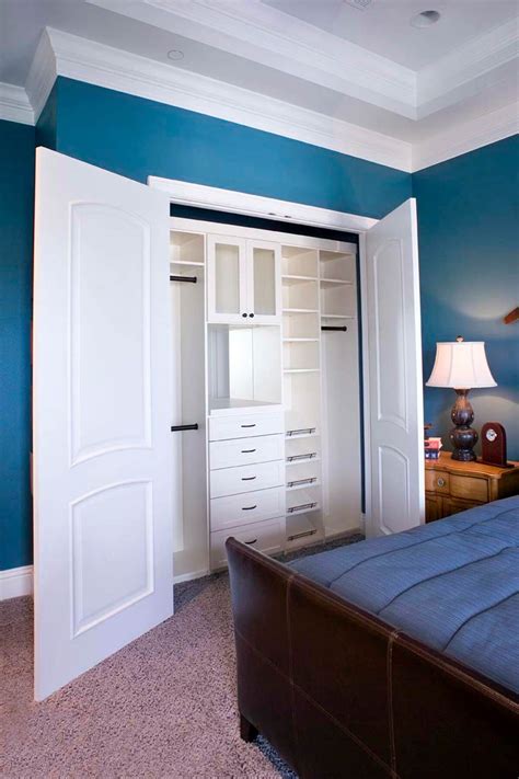 This Bright And Cheery Reach In Closet Provides Wonderful Storage Solutions For Any Bedroom