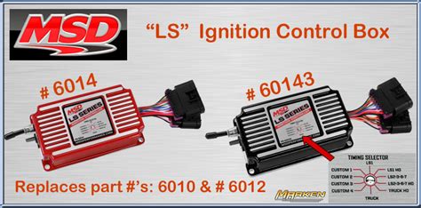 Msd Ls Ignition Control Boxes Red Black