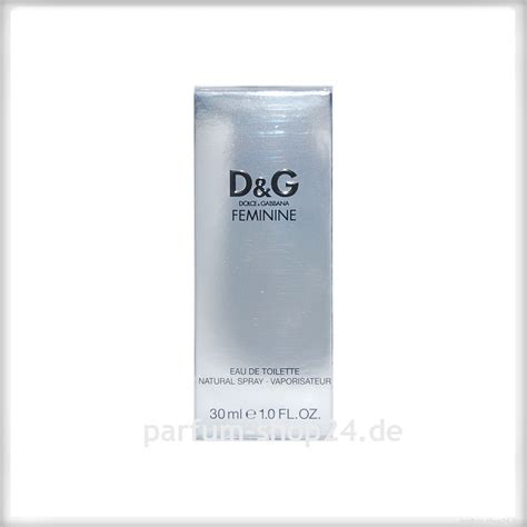 Dandg Feminine Von Dolce And Gabbana Eau De Toilette Spray Edt 30 Ml