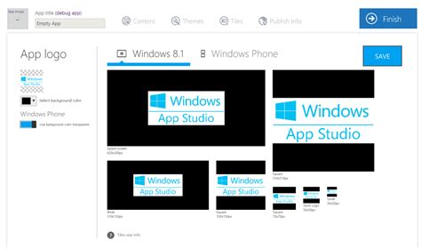 Windows App Studio Adds Logo And Image Wizard Improved Facebook And