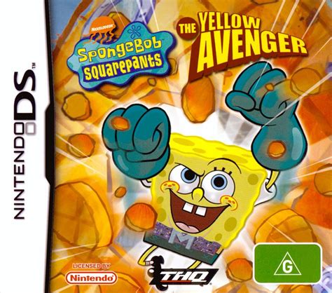 Spongebob Squarepants The Yellow Avenger Box Covers Mobygames
