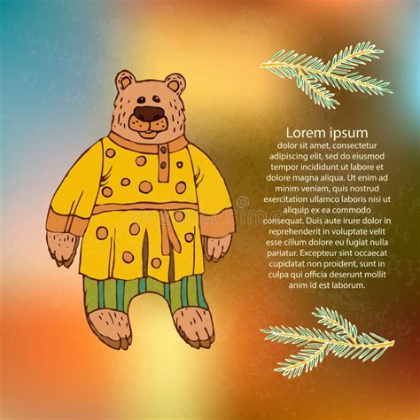 Russian Bear A National Character In A Suit A Symbol Of Russian Power