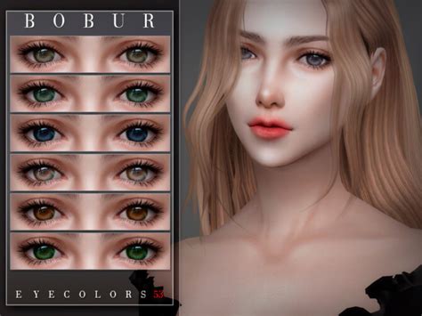 Eyecolors 53 By Bobur3 At Tsr Sims 4 Updates