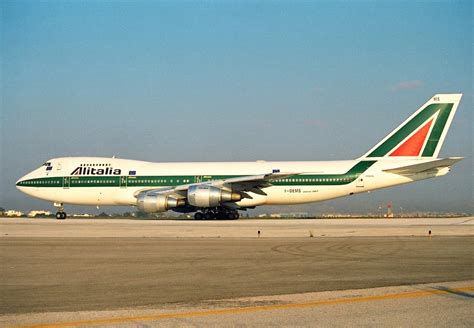 Alitalia 747 200 I Demscn575 Athens Hellinikon Airportc Flickr