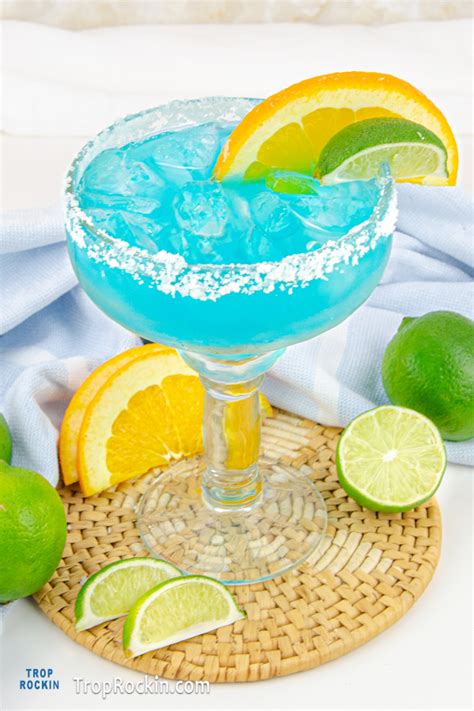 Blue Margarita Recipe Trop Rockin