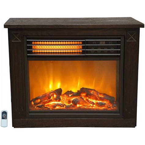 Lifezone Compact Infrared Electric Space Heater Fireplace Sgh