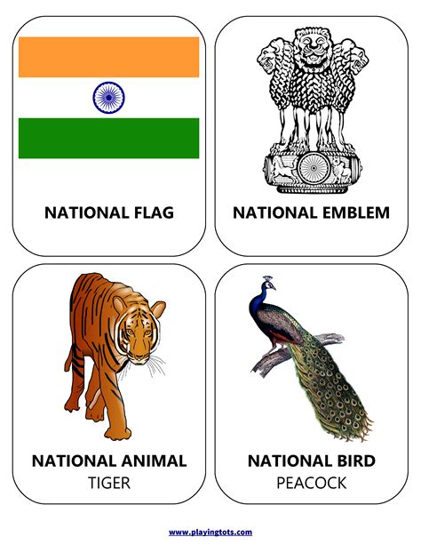 National Symbols Worksheet