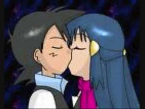 In the pokémon anime, she appears frequently to help ash and his friends battle team galactic. ash and dawn kiss - YouTube
