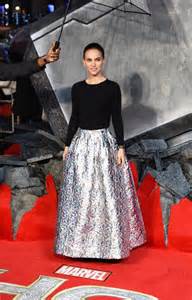 Natalie Portman Wears Dior At Thor The Dark World London Premiere