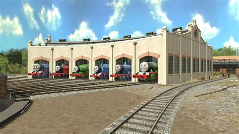 The Original Tidmouth Sheds From Tatmr To Cae By Thethomastrainzuser On