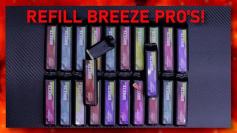 How To Refill Breeze Pro S Frankenstein Vape Youtube