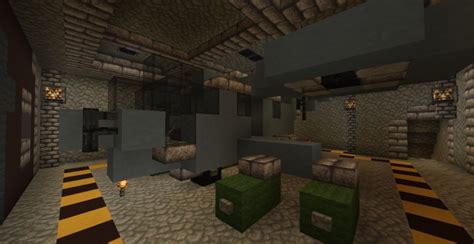 Private Military Bunker Minecraft Map