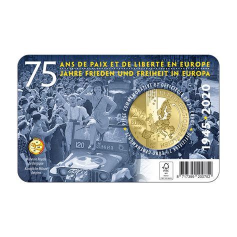 From the remotest african villages to the borders of the. Belgium 2.50 Euro Coin - 75 Years of Peace and Freedom in ...