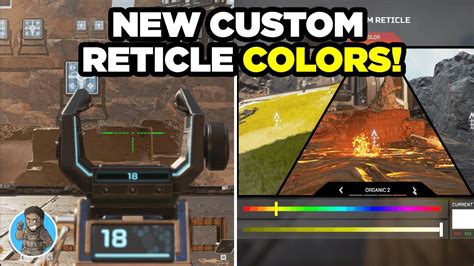 How To Change Reticle Color In Apex Legends Settings And Gameplay Youtube