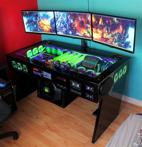Gaming Computer Desk Pic The Best One Goodworksfurniture