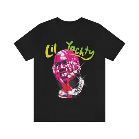 Custom Lil Yachty T Shirt Rolling Loud Merch Graphic Tee Music Fan