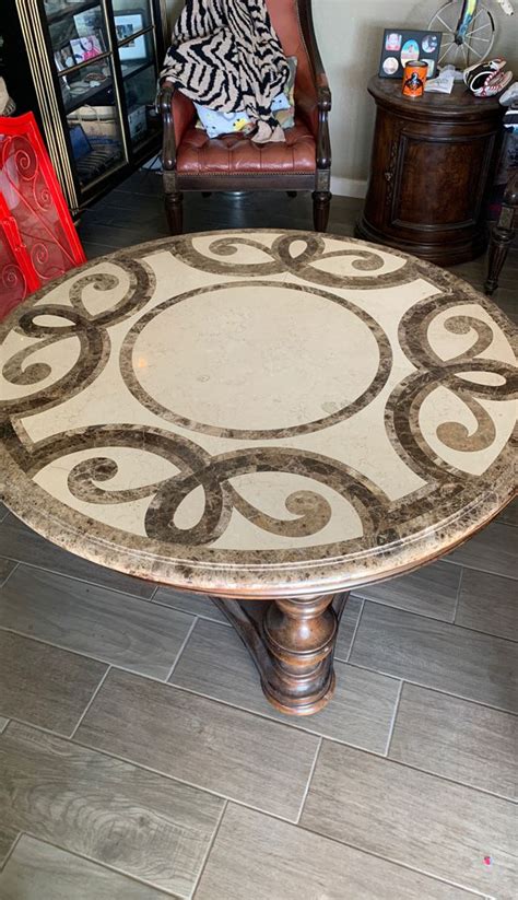 We received a very warm greeting upon arrival which set a tone for the excellent experience we had for the rest of our stay. Thomasville marble top coffee table for Sale in Mesa, AZ ...