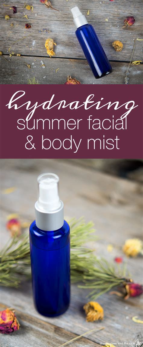 Hydrating Summer Facial And Body Mist Humblebee And Me