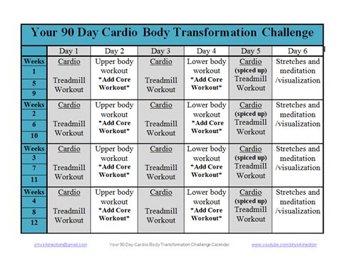 34 30 Minute 90 Day Transformation Workout Plan For Six Pack Fitness